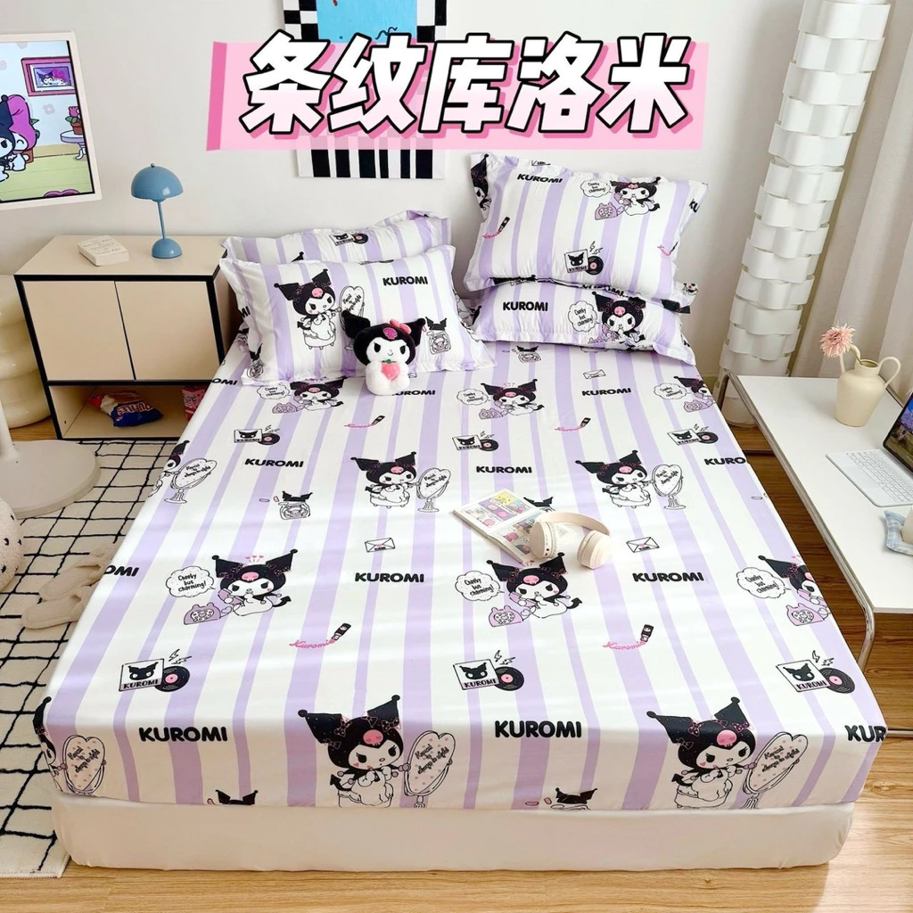 ผ้าปูที่นอน ลายการ์ตูน ขนาด6 ฟุต น่ารักทุกลาย ผ้าดีนิ่มนอนสบาย thumbnail 6