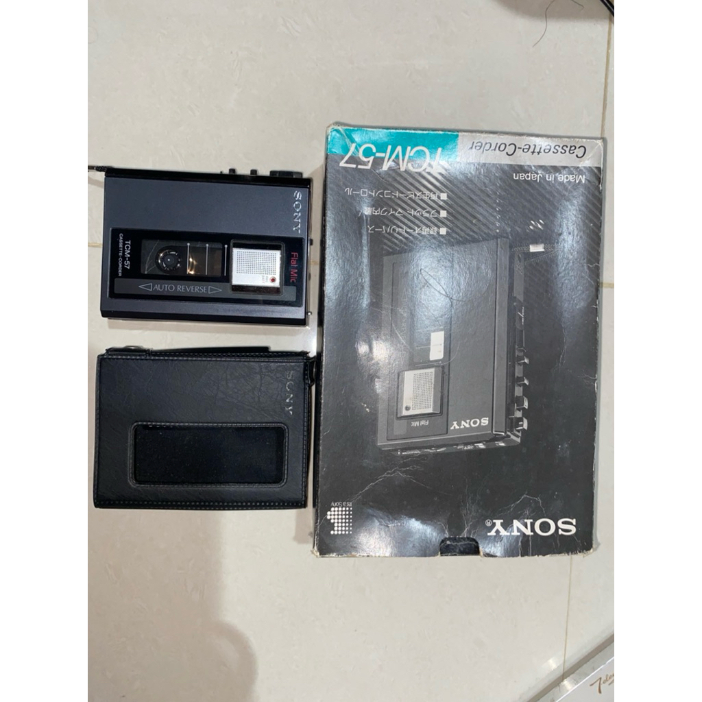 มือสอง เครื่องเล่นเทป sony tcm-57