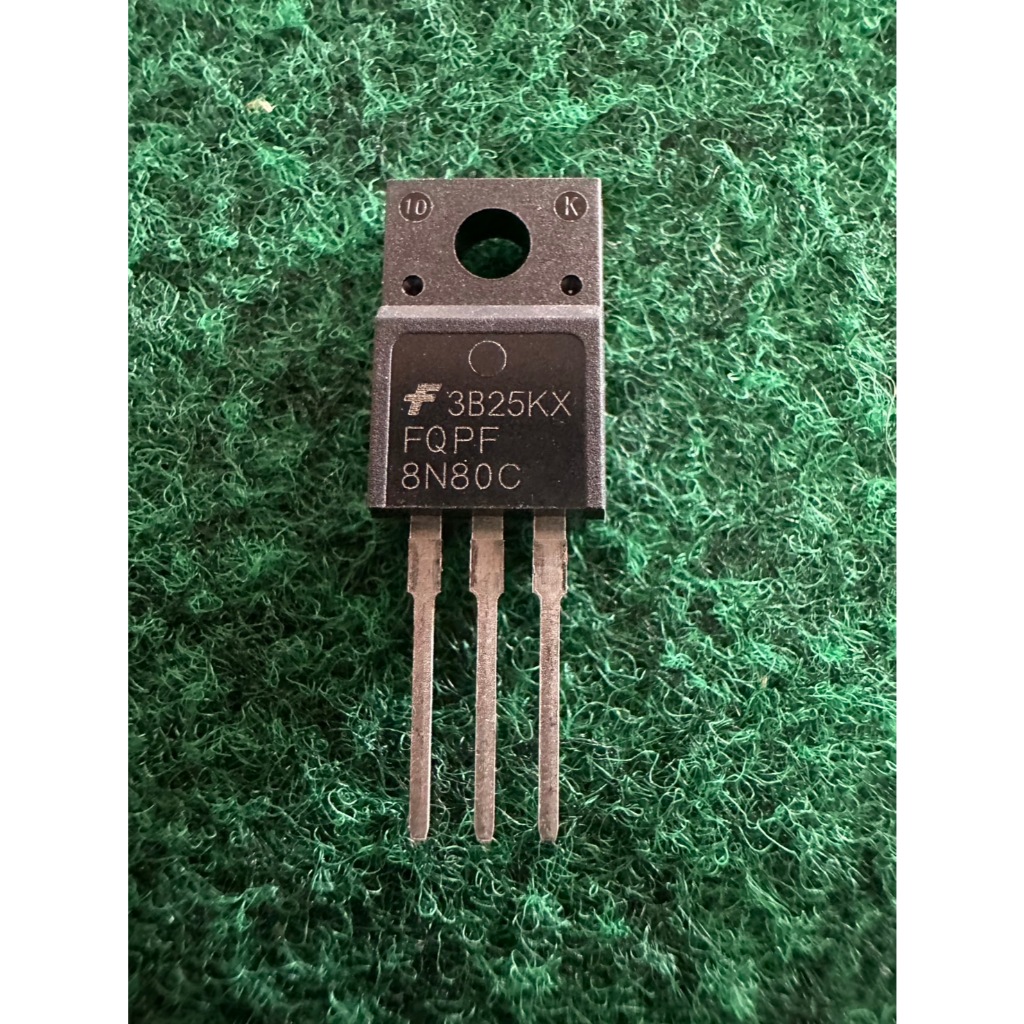 MOSFET FQPF  FQPF8N80C 8N80C , จำนวน 1 ตัว