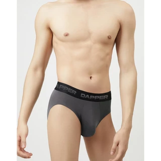 DAPPER แพ็ค 2 ชิ้น กางเกงชั้นในชาย Dapper Ultraflex ทรง Briefs สีเทา (UB1/GY/015E)