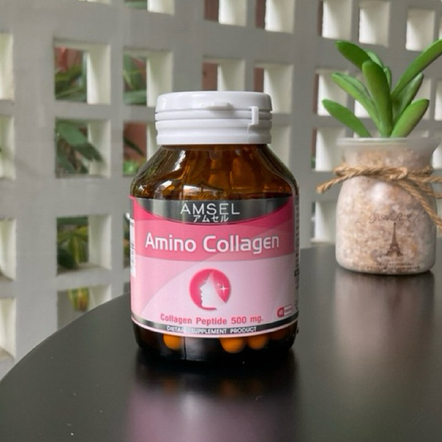 Amsel Amino Collagen 40 แคปซูล #บำรุงผิวพรรณ #ลดเลือนริ้วรอย #บำรุงข้อต่อ