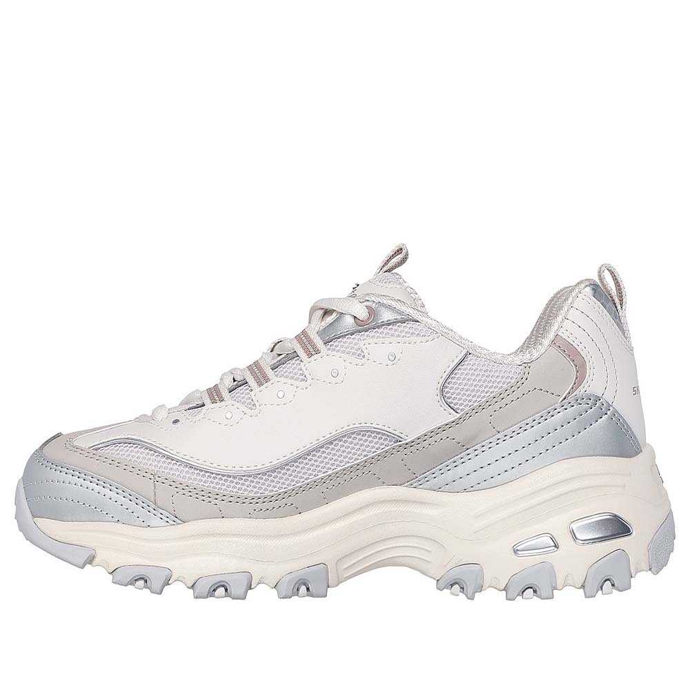 Skechers สเก็ตเชอร์ส รองเท้าผู้หญิง Women Online Exclusive Sport D'Lites Chromatic Casual Shoes - 150246-TPE - รูปที่ 3