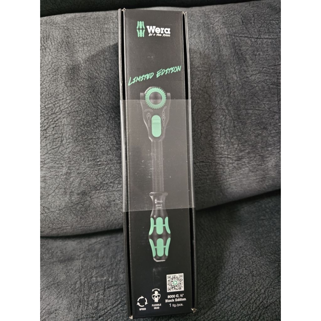 ประแจ 8000 C Zyklop Speed Black Edition Code:05135882001 Wera