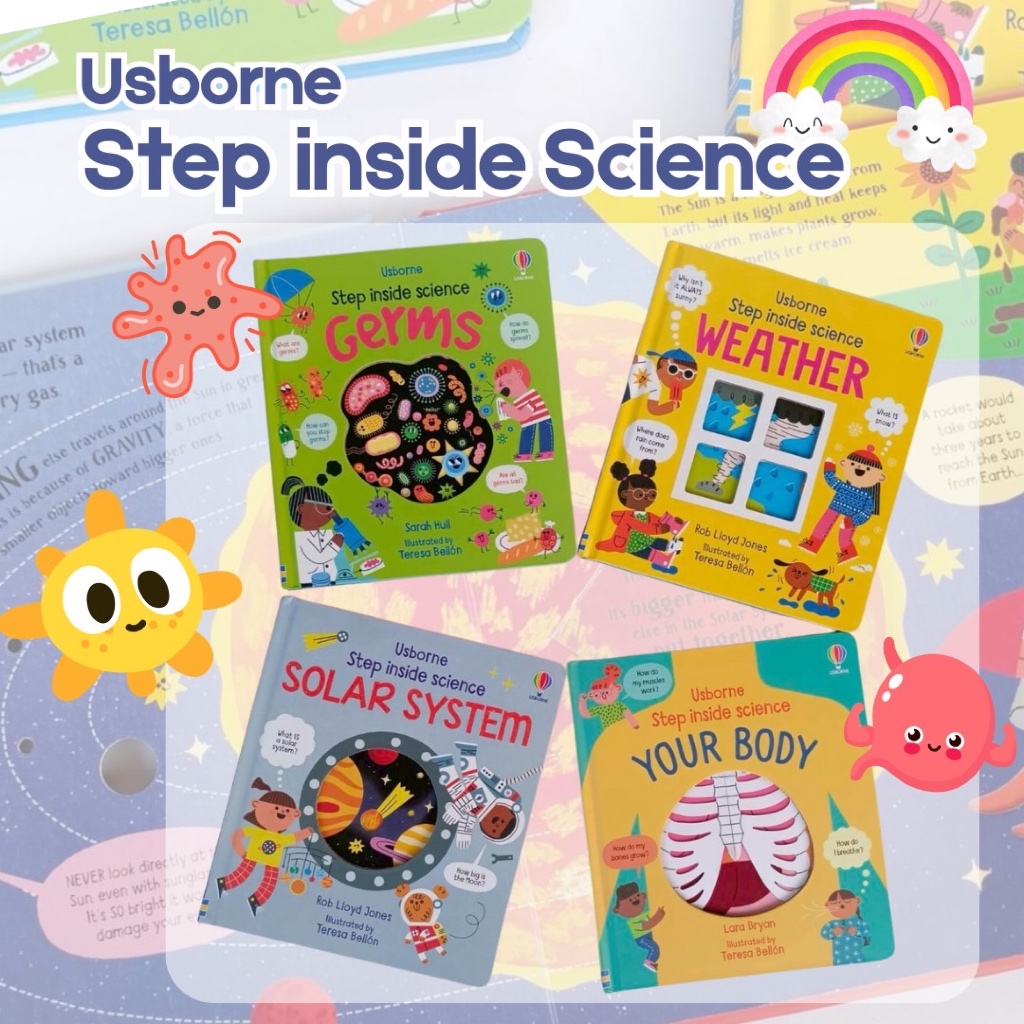 หนังสือ Usborne: Step inside Science ภาษาอังกฤษ ความรู้ วิทยาศาสตร์