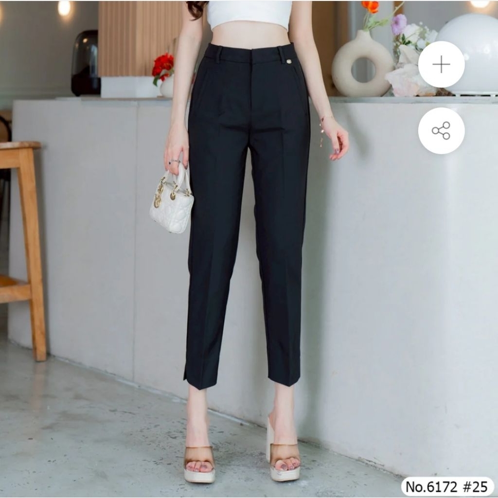 กางเกงขา 9 ส่วน 🌟🌟NEW ARRIVALS ‼️ Maristar No.6172 ผ้าใหม่  S-4XL