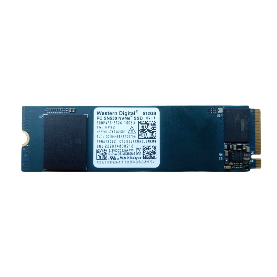 WD SN 530 512GB SSD M.2 NVMe GEN3 2280