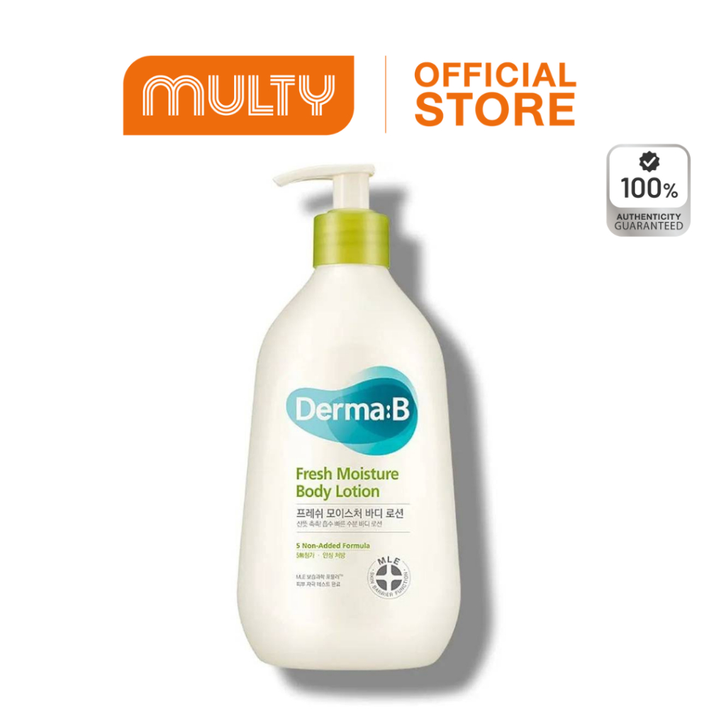 Derma B Moisture Body Lotion 400 ml. บอดี้โลชั่น
