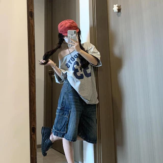 พร้อมส่งในไทย*** เสื้อยืดปาดไหล่ โอเวอร์ไซส์ขนาดใหญ่ ปาดไหล่ข้างเดียว Y223