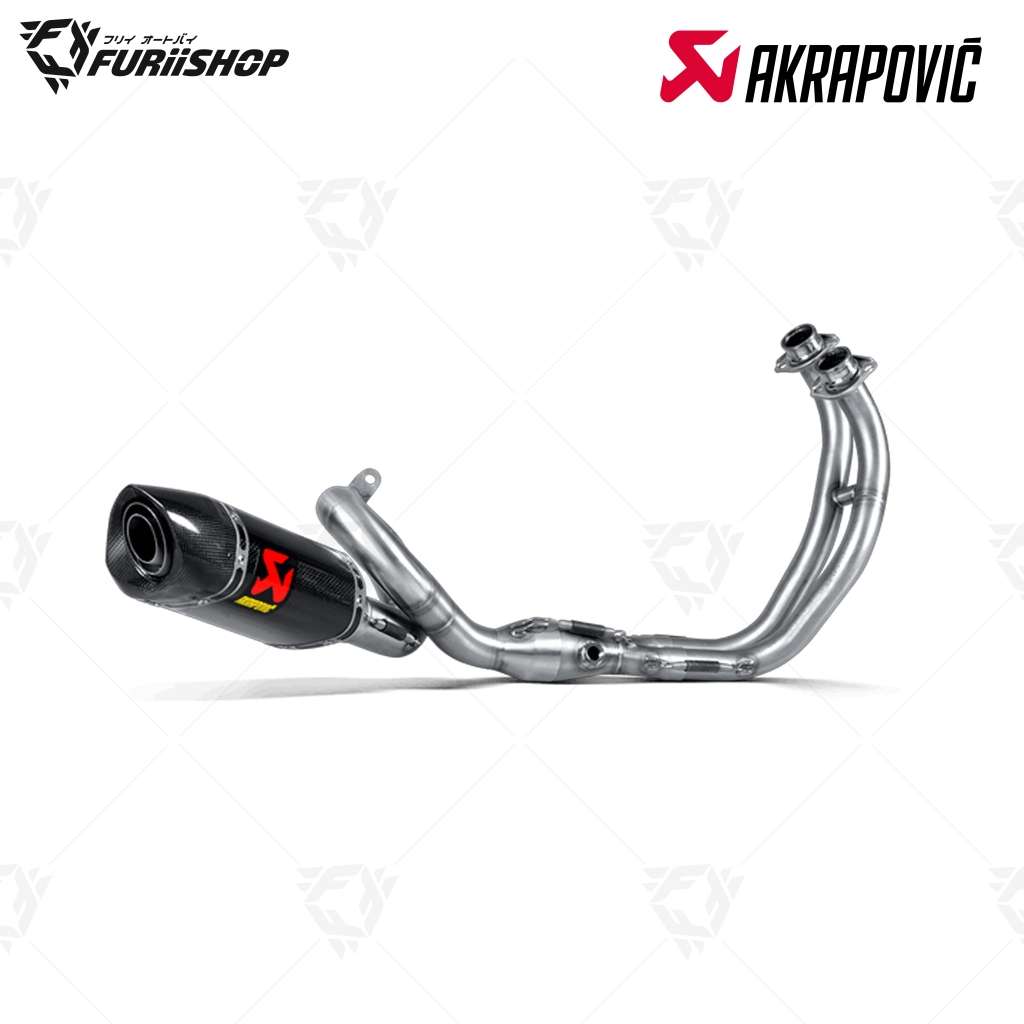 ท่อสูตร/ท่อแต่ง/ท่อไอเสีย Akrapovic Carbon 2-2-1 : for Yamaha XSR700 2017-2020/2021-2024