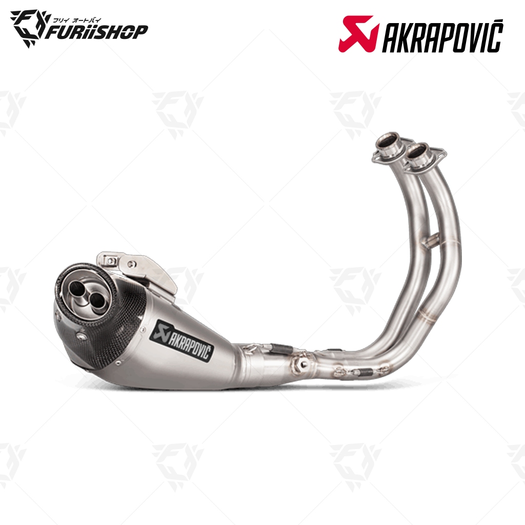 ท่อสูตร/ท่อแต่ง/ท่อไอเสีย Akrapovic Carbon-Titanium New Shape Aluminium Logo Limited  : for Yamaha X