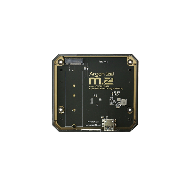 [Gravitech] Argon ONE M.2 Raspberry Pi 4 SATA Expansion Board [RAAC-4351]