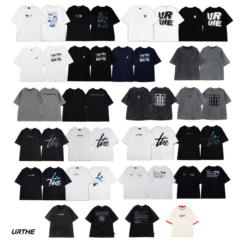 URTHE - BEST SELLER - รวมเสื้อยืดขายดี ไม่ต้องเสียเวลาหา