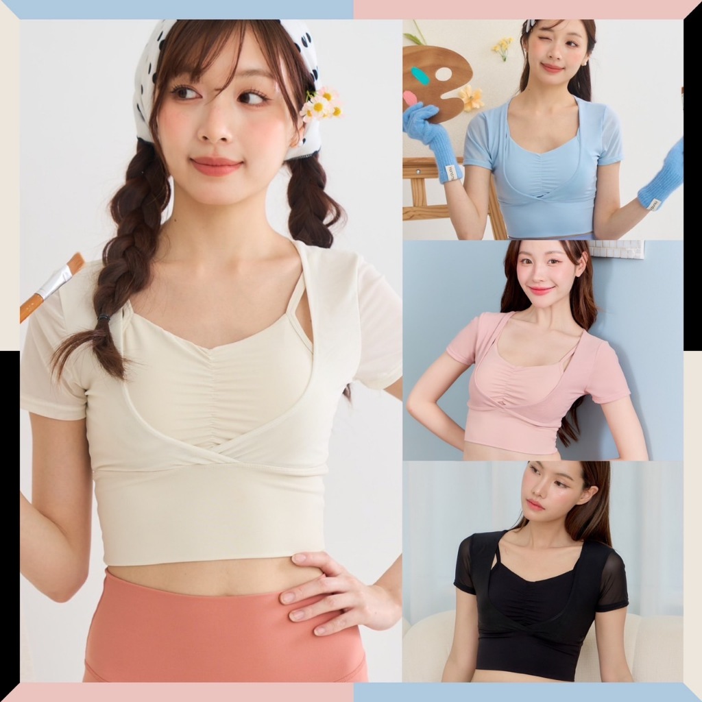 Darlyn – Ava Top บราออกกำลังกาย ฟิตเนส โยคะ พิลาทิส รองรับดี ผ้านิ่ม ยืดหยุ่น ใส่สบาย