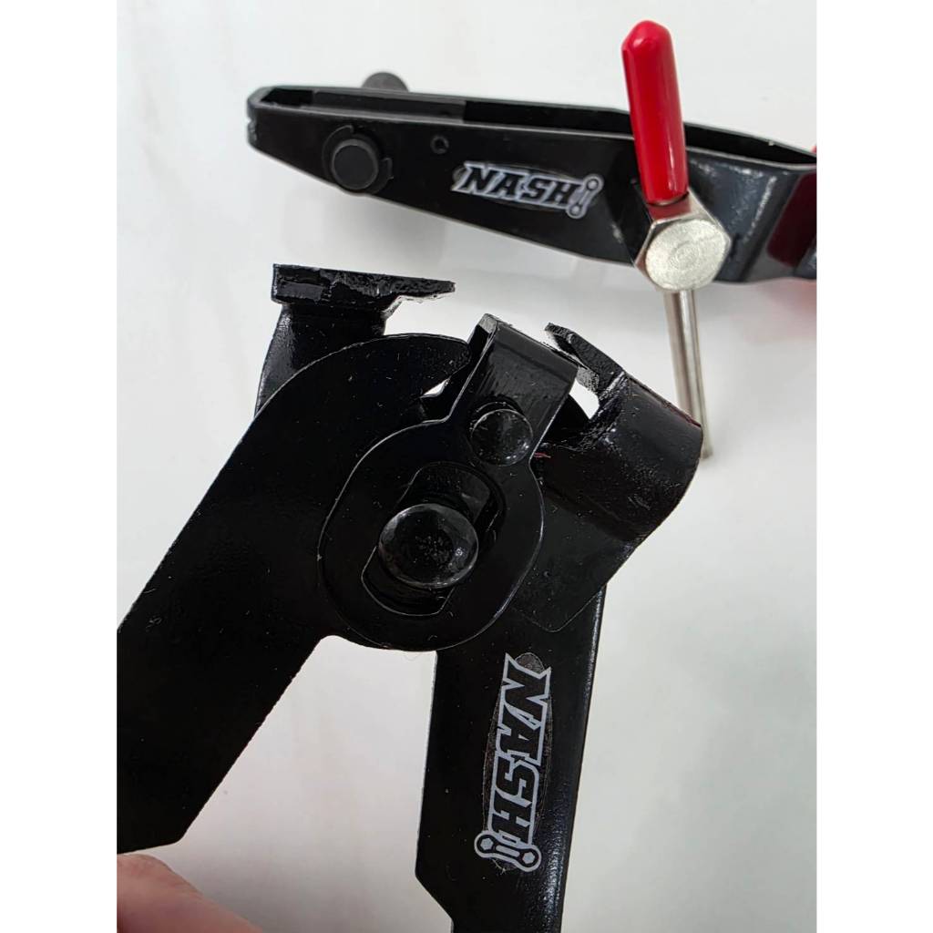 NASHI ตัวรัดเหล็กรัดยางหุ้มเพลา (แดง) +คีมหนีบเหล็กรัดยางหุ้มเพลา 2 ตัวชุด ของแท้ สินค้าพร้อมส่ง - รูปที่ 2