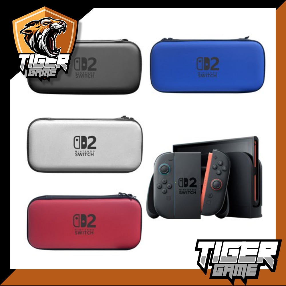 กระเป๋าเคส Nintendo Switch 2 ใส่ตลับเกมส์ได้ 5 ช่อง (Nintendo Switch 2 Bag)(กระเป๋า Nintendo Switch 2)(กระเป๋า switch 2)