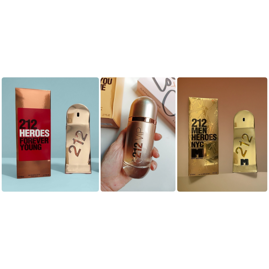 212 VIP Rose NYC Women Men 80ml กล่องซีล