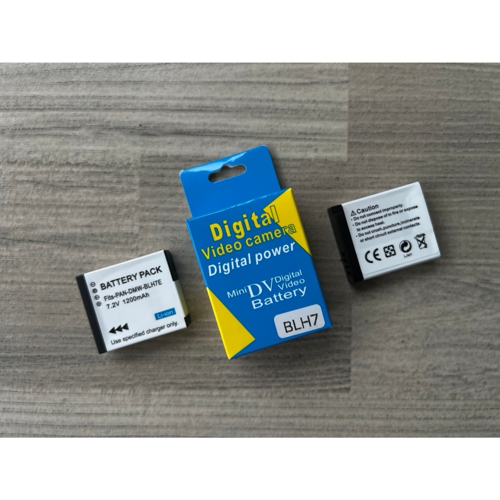 แบตเตอรี่กล้อง Lumix DMW-BLH7E / DMW-BLH7 / DMW-BLH7PP / DMW-BLH7GT สีขาว มือ 1