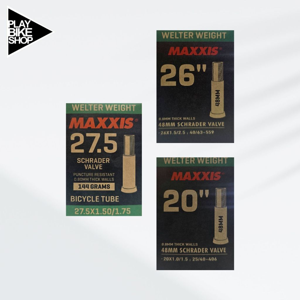 ยางใน Maxxis รุ่น Welter Weight ขนาด 20" 26" 27.5"