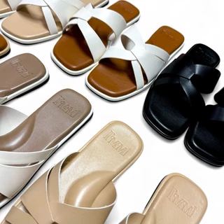I’mm Shoes รุ่น Nicole 023 รองเท้าแตะแฟชั่น ดีไซน์หน้าสาน