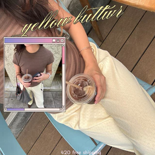 Pointelle pants กางเกงขายาวผ้าฉลุ*พร้อมส่ง*