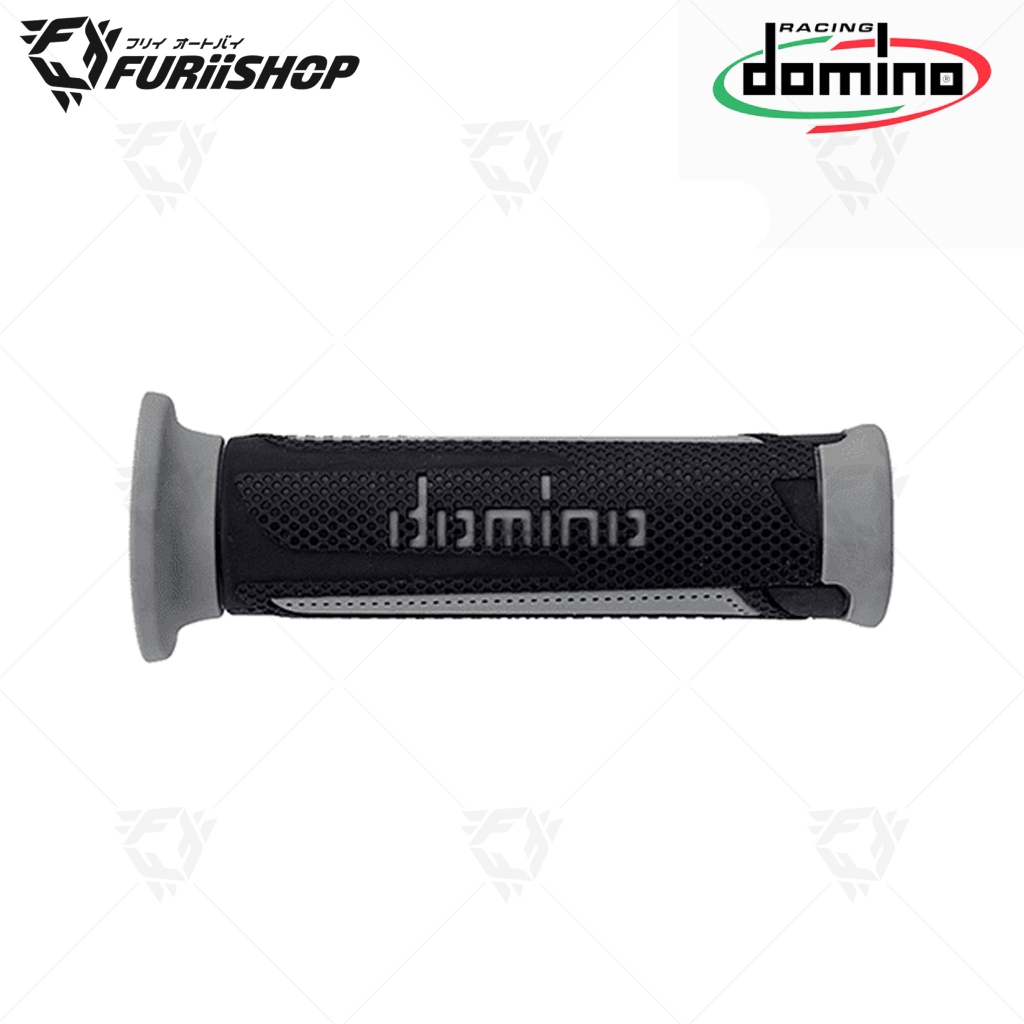 ปลอกแฮนด์ DOMINO A350 TURISMO สีดำ เทา