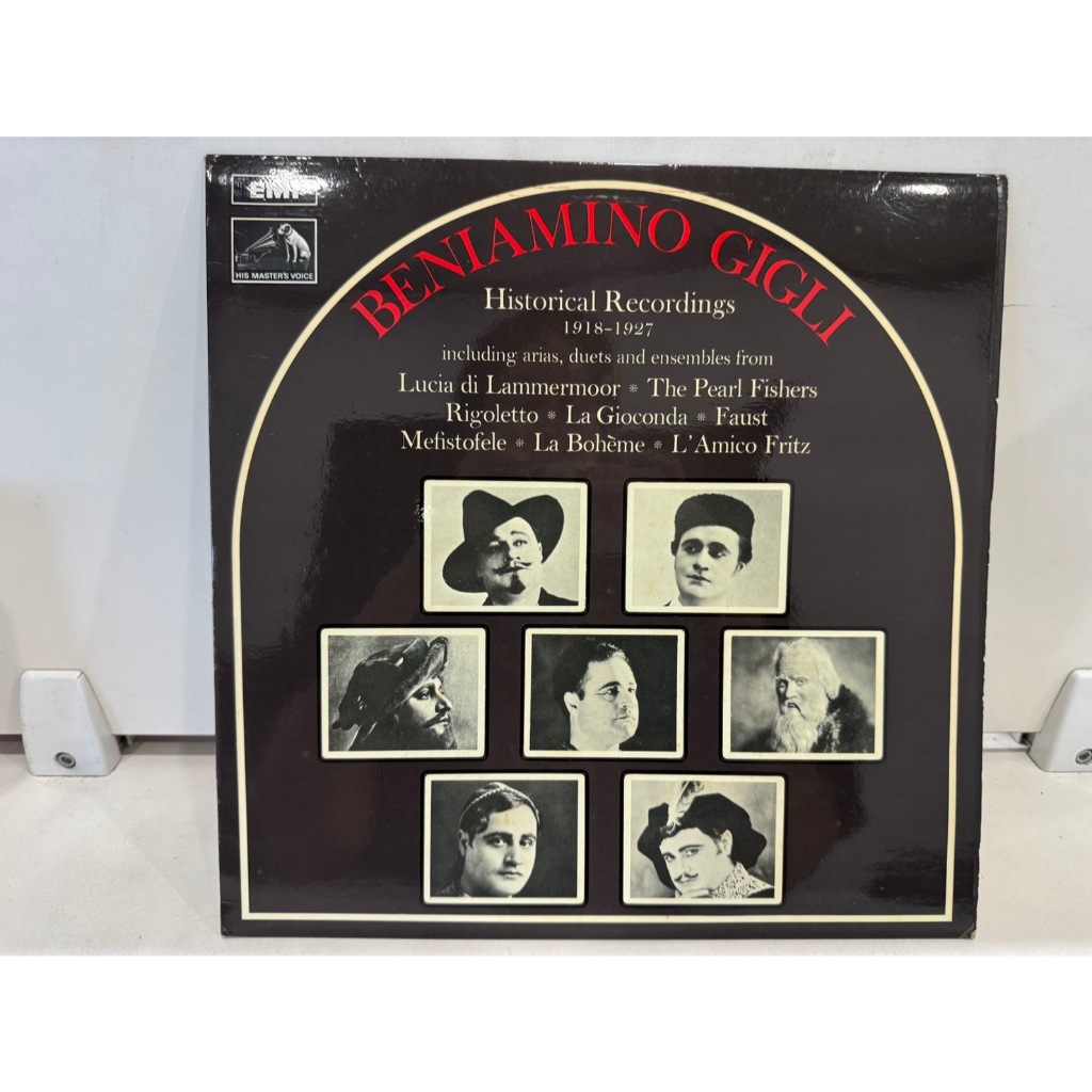 1LP Vinyl Records แผ่นเสียงไวนิล BENIAMINO GIGLI    (J2C236)