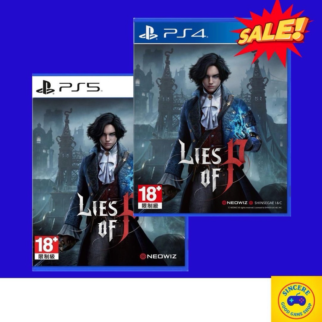 Lies Of P PS4/PS5(แผ่นแท้มือ 2)(Zone3)