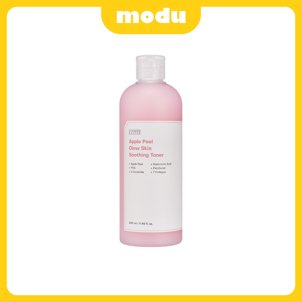 SUNGBOON EDITOR Apple Peel Glow Skin Soothing Toner 340ml