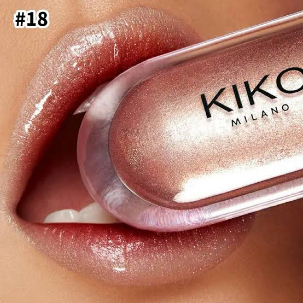 ✨💋 ส่งต่อ KIKO 3D Hydra Lipgloss สี 18 ของแท้ 💋✨