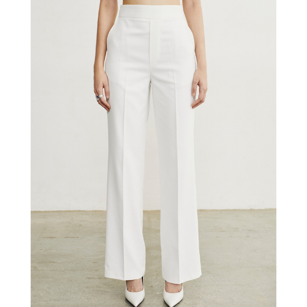 AOP ARCHIVE - Essential Trousers กางเกงขายาวเอวสูง