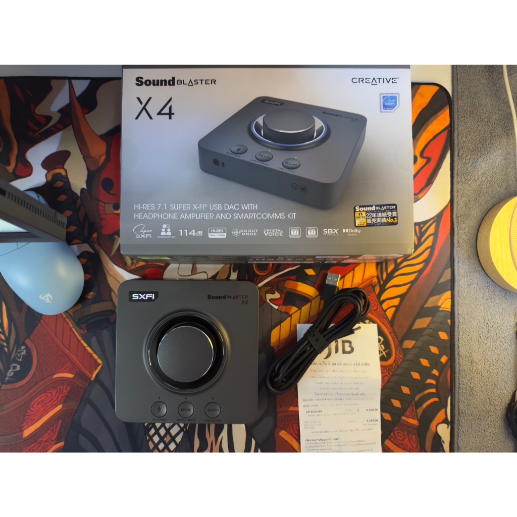 ⚫️ Sound Blaster X4 (ปก. 05/2026)