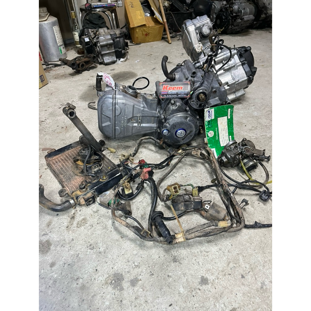 เครื่อง cbr คาบู มีเล่ม,ไม่มีเล่ม ได้ชุดไฟครล หม้อน้ำ คาบู - รูปที่ 4