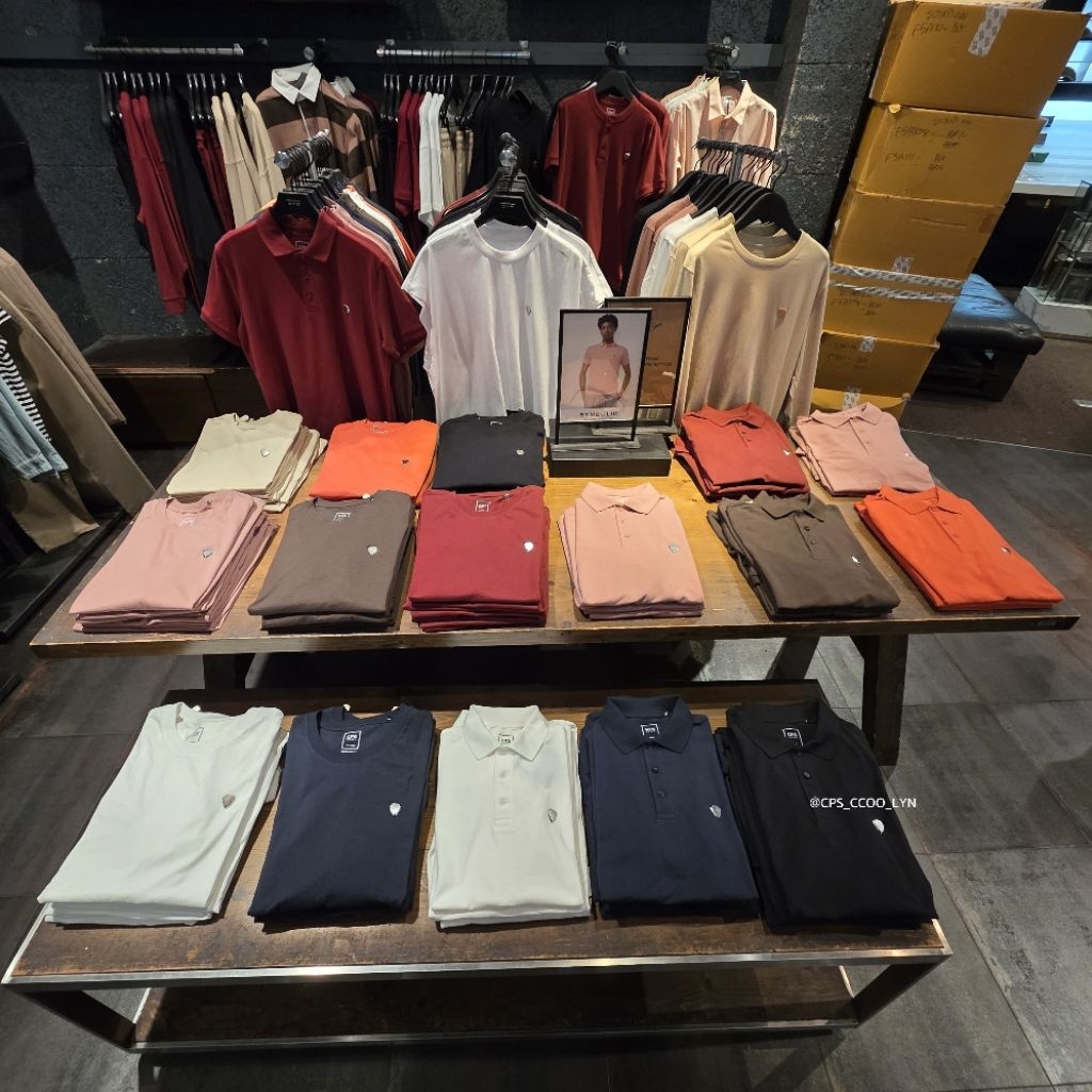 🛍 เสื้อยืดซิมโบลิค CPS CHAPS ผู้ชาย คอลใหม่ล่าสุด ของแท้💯% จัดส่งพร้อมถุงShop