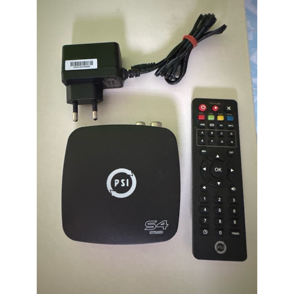 กล่องดาวเทียม PSI รุ่น s4 hybrid สินค้ามือสอง เปิดติด