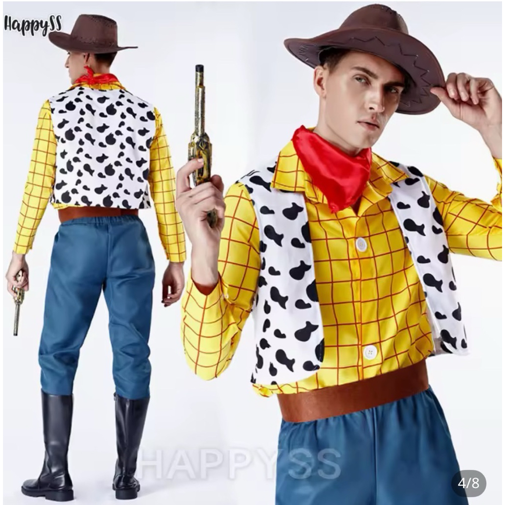 ชุด Disney Woody จาก Toystory สำหรับผู้ใหญ่