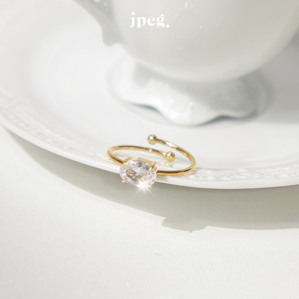 JPEG - gleam dot ring (stainless steel)