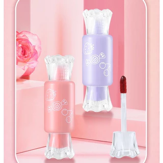 Lameilaลิปสติก ลิปกลอส เนื้อกํามะหยี่ กันน้ํา ติดทนนาน เซ็กซี่ สีแดง สําหรับผู้หญิง1078#