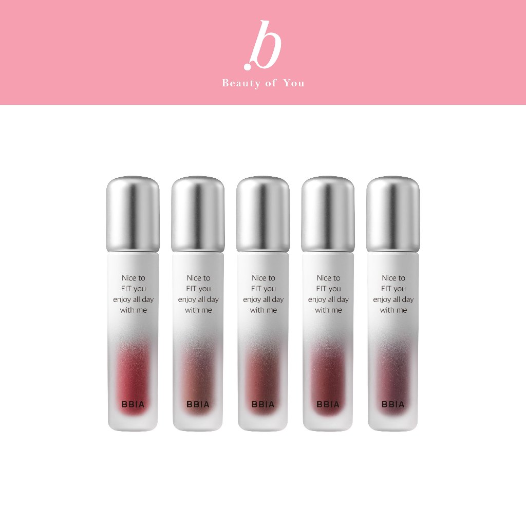Bbia Mukbang Edition (Air Fit Tint & Water Fit Tint) #เปีย ลิปทินท์