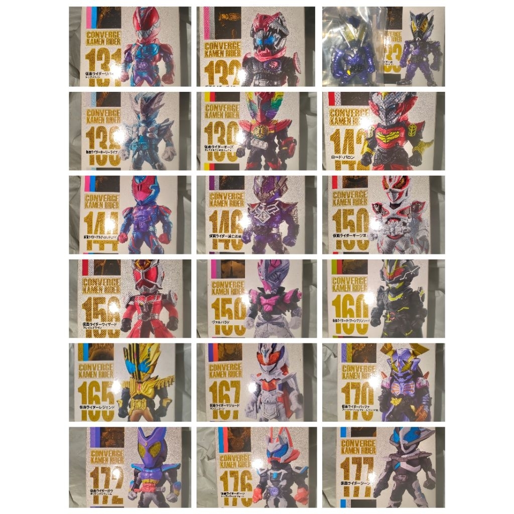 Converge No. #131-177  Masked Kamen Rider มือ 1 มีกล่อง #ToyShow4K