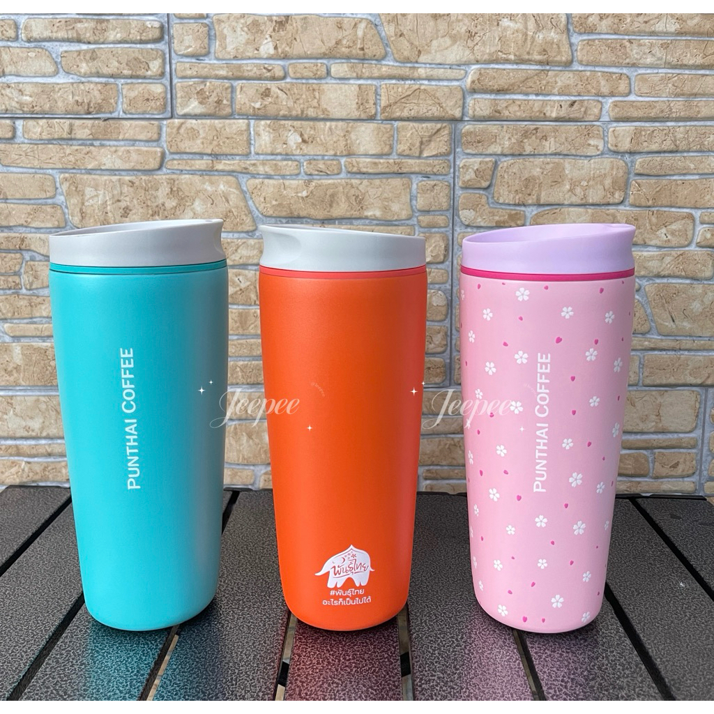 📌พร้อมส่ง📌แก้วPunthai Coffee Sip Tumbler 20 OZ.รุ่นใหม่ล่าสุด ของแท้100%