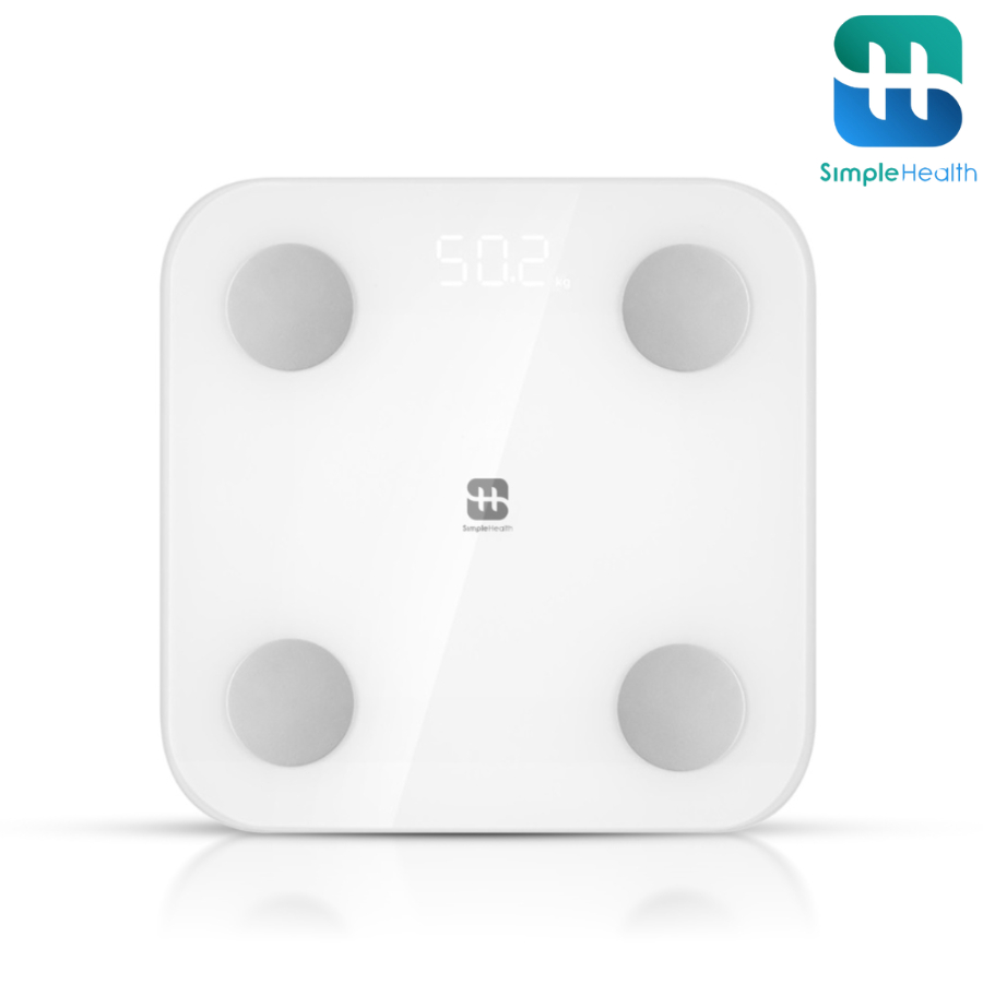Simple health TH เครื่องชั่งน้ำหนักอัจฉริยะ เครื่องชั่งน้ำหนัก Smart Weight Scale ประกัน 1 ปี