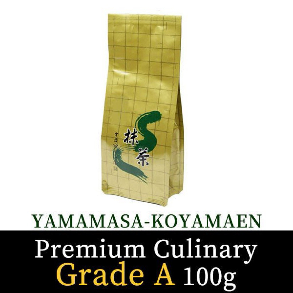 Matcha green tea powder (Grade-A) 100g - Yamamasa