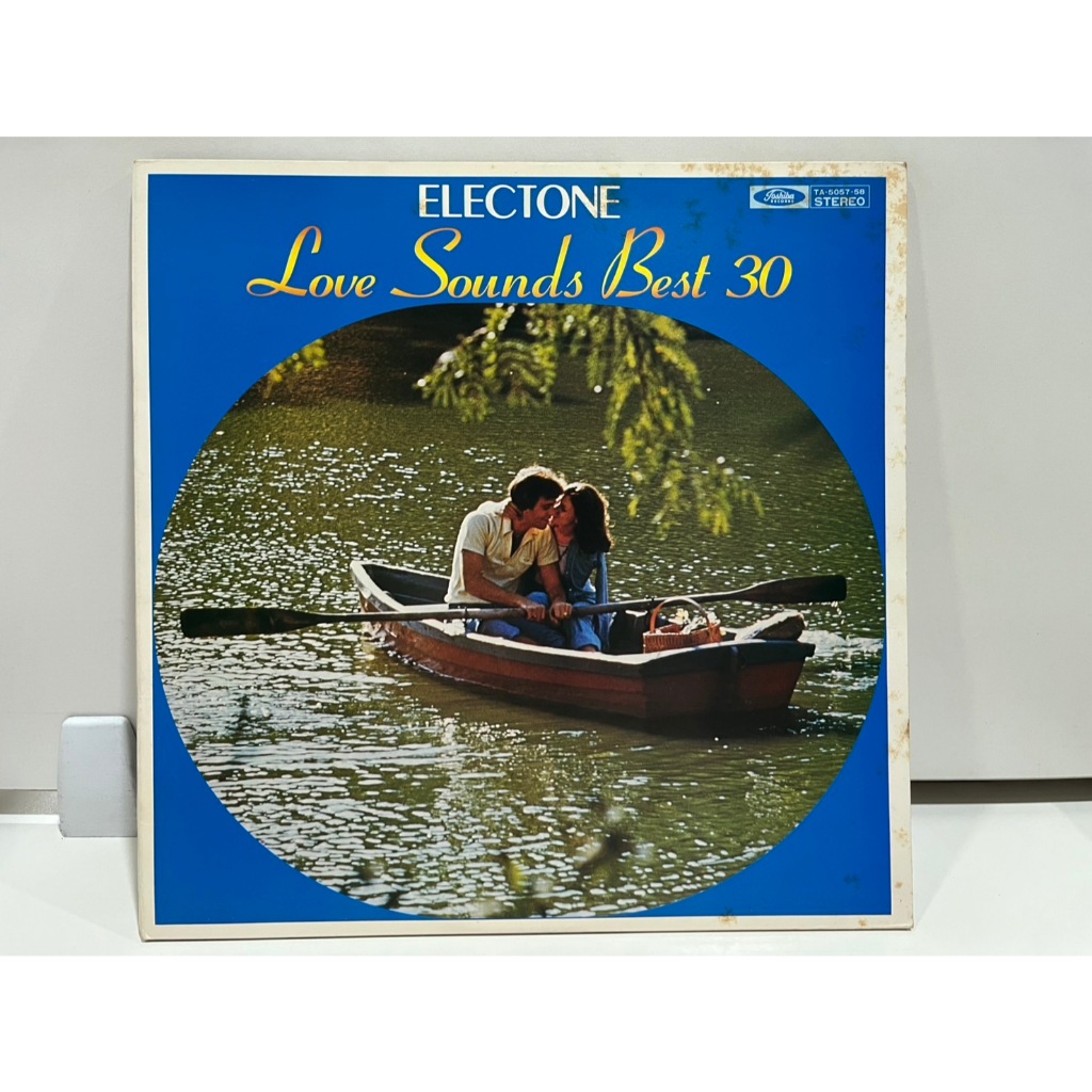 2LP Vinyl Records แผ่นเสียงไวนิล ELECTONE Love Sounds Best 30 TA-5057/58   (J1D170)