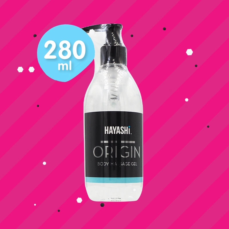 เจลหล่อลื่น ฮายาชิ ออริจิ้น บอดี้ มาสสาจ เจล Hayashi Origin Body Massage Gel บรรจุ 280 ml ลื่นนาน