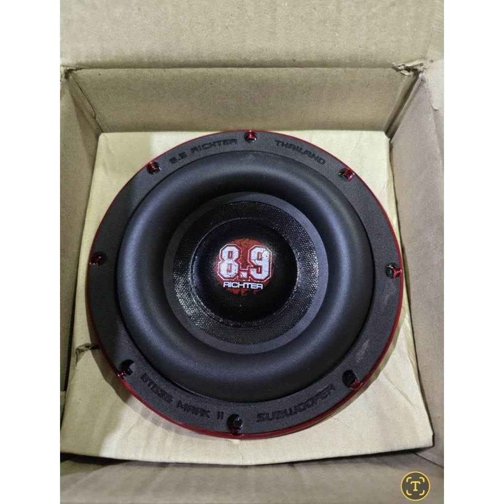 ของแท้ ดอกลำโพงซับเบส 6.5นิ้วตัวTop 400w 8.9Richterของแท้ มีรับประกัน3ปี