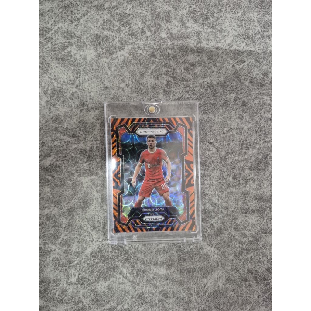 Panini Prizm Premier League Diogo Jota ของสโมสร Liverpool FC