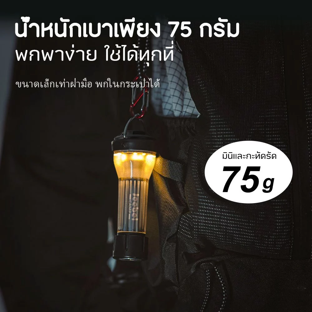 ตะเกียง Goal ZERO Lighthouse 2200mAh พร้อมขาตั้งและอุปกรณ์เสริม thumbnail 7