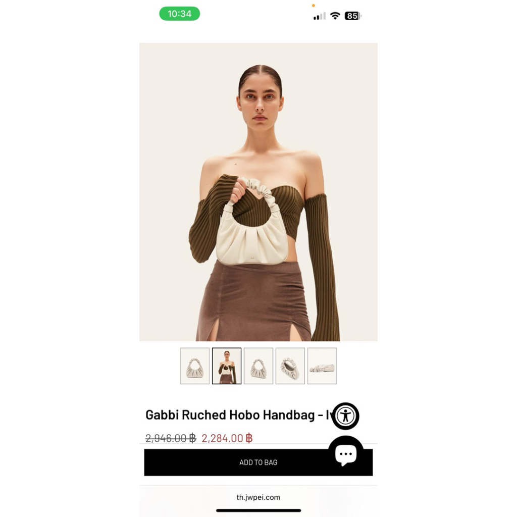 JW PEI สี ivory แท้💯%