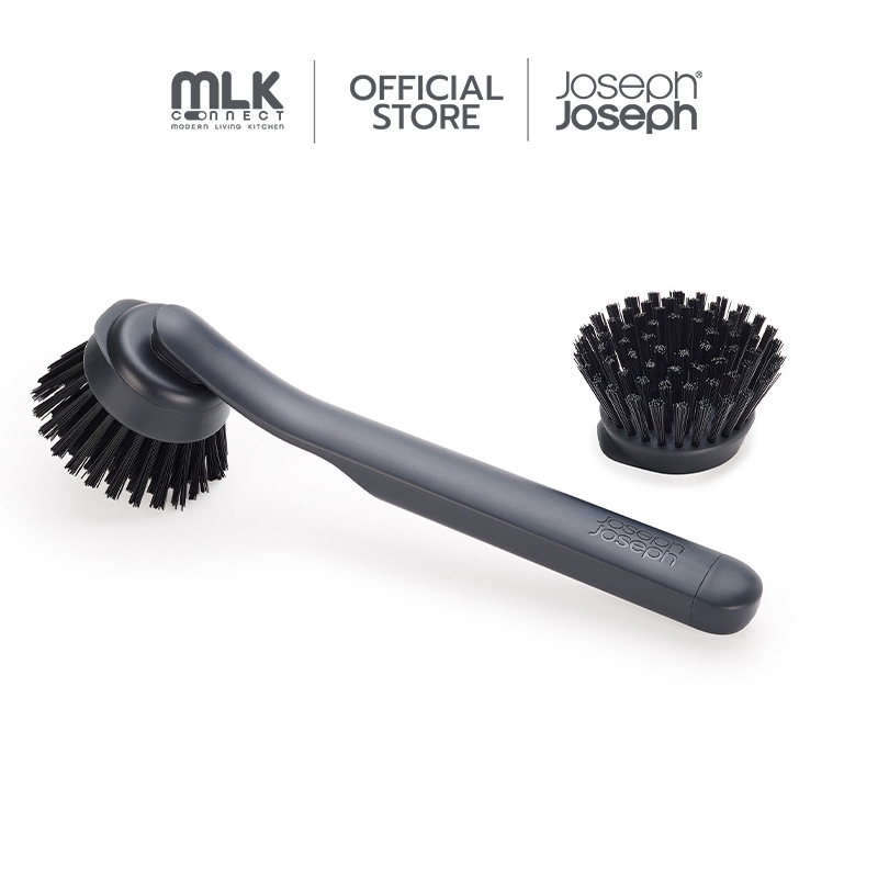 Joseph Joseph แปรงล้างจาน พร้อมหัวแปรงสำรอง รุ่น SinkTech สี Grey N6500009