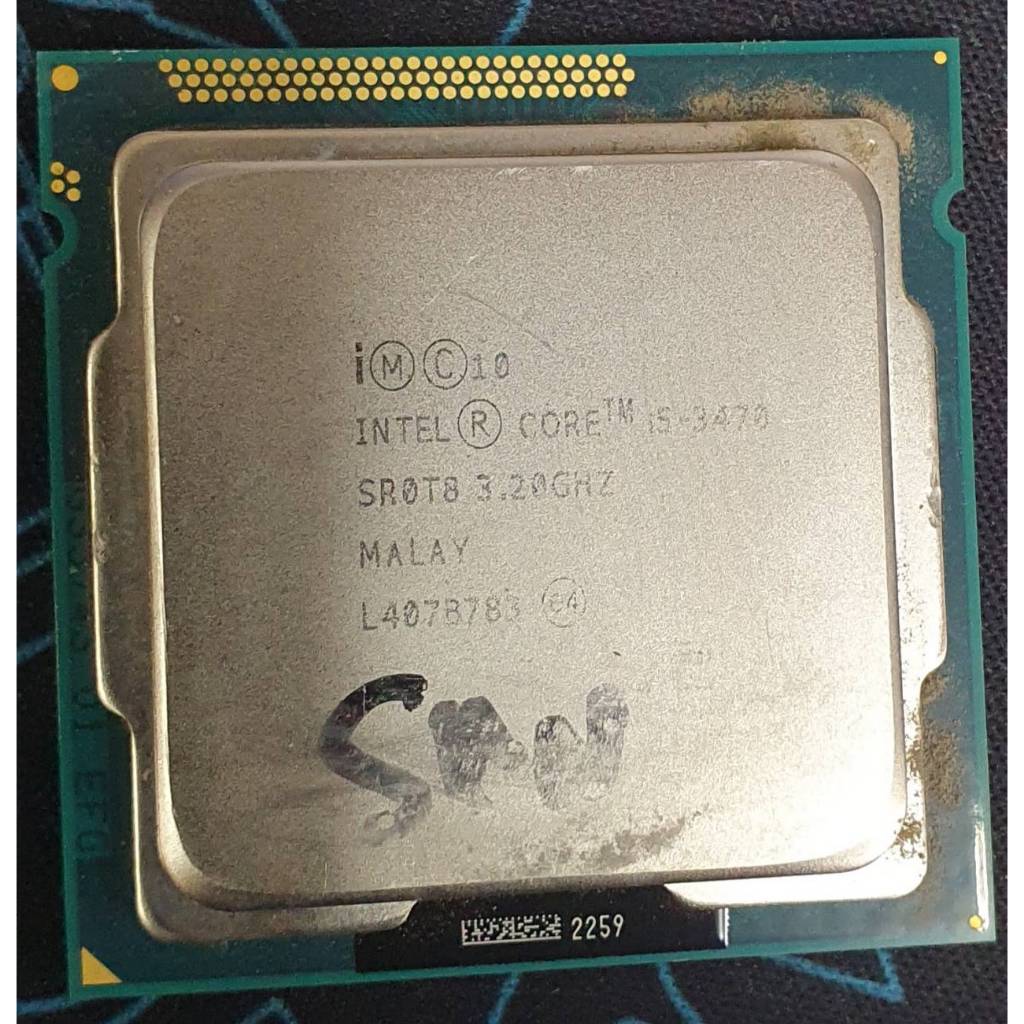 CPU Intel i5 2320 i5 3470 i7 3770